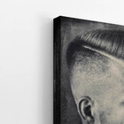 Quadro Barbearia Fotografia Vintage Retro Canvas 100x70cm