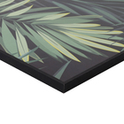 Quadro Barcelona Folhagem Tropical Verde 50x70cm
