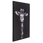 Quadro Barcelona Girafa Preto 40x50cm