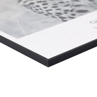 Quadro Barcelona Guepardo Preto 60x90cm