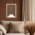 Quadro Bauhaus Marrom - Bicicleta 24x18cm - Com Vidro Moldura