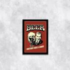 Quadro Beer Everybody Needs A Hobby 24x18cm - Com Vidro Moldu
