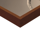 Quadro Beija Flor Cinza com Vidro 30x30cm Arte Própria