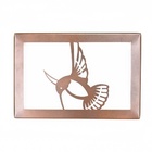 Quadro Beija Flor - Marrom