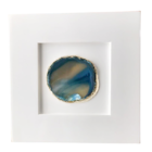 Quadro Bem Estar Pedra Ágata Azul