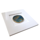 Quadro Bem Estar Pedra Ágata Azul