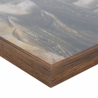 Quadro Benção Marrom com Vidro 60x90cm Arte Própria