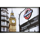 Quadro Big Bang Bege 90x60cm Inspire