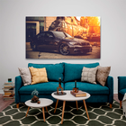 Quadro Bmw Car Black