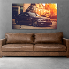 Quadro Bmw Car Black