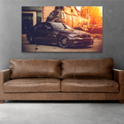 Quadro Bmw Car Black