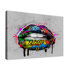 Quadro Boca Grafite -- Br Artes