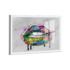 Quadro Boca Grafite -- Br Artes