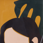 Quadro Boho Wonam I Marrom 72x52x3cm Kapos