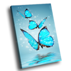Quadro Borboletas Azuis