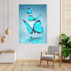 Quadro Borboletas Azuis