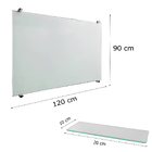 Quadro Branco 120x90cm Para Estudo Escritório Home Office