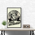 Quadro Bruxa Do 71- Chaves 45x34cm - Com Vidro Moldura Branca