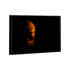 Quadro Buda No Preto -- Br Artes