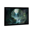 Quadro Cachoeira Deserta -- Br Artes