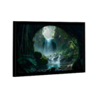 Quadro Cachoeira Deserta -- Br Artes