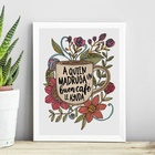 Quadro Café Com Flores - Buen Café 33x24cm Moldura:madeira Pr