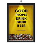 Quadro Caixa Porta Tampinha Cerveja (com Led) Good People Goo