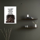 Quadro Candomblé Oxalá É Por Nós 45x34cm Moldura:madeira Bran