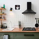 Quadro Cantinho Do Café Em Madeira Artesanal 40x40cm