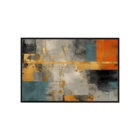 Quadro Canvas Com Gravura 60x90cm Mold Preta G240013/800/116