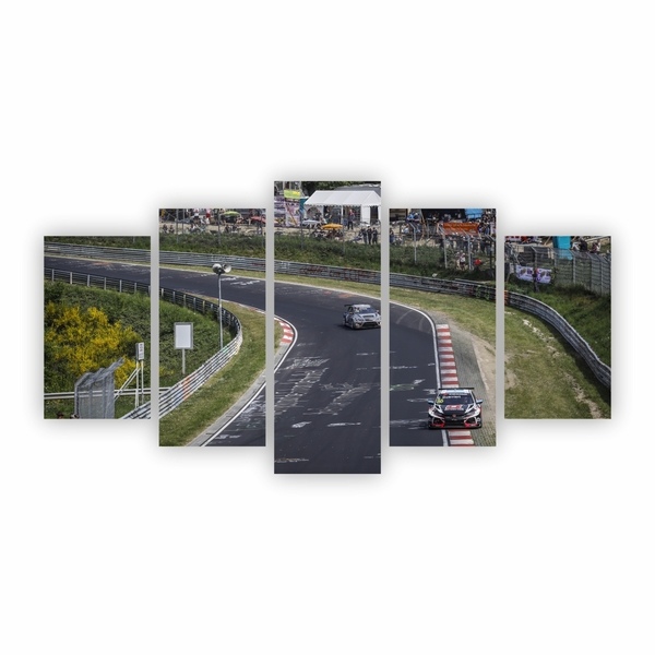 Quadro Canvas Pista Corrida Nurburgring Alemanha 155x80cm