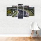 Quadro Canvas Pista Corrida Nurburgring Alemanha 155x80cm