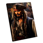 Quadro Capitão Jack Sparrow -- Br Artes