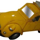 Quadro Carro Fusca 3d Em Metal Espelhado Para Parede Deco Vin