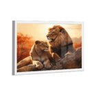 Quadro Casal Na Rocha -- Br Artes