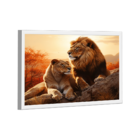 Quadro Casal Na Rocha -- Br Artes