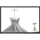 Quadro Catedral Horizontal 70x50cm - Casa Da Moldura