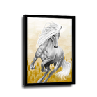 Quadro Cavalo Branco -- Br Artes