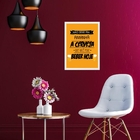 Quadro Cerveja - Não Deixe Para Amanhã 45x34cm Moldura:madeir