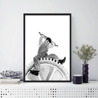 Quadro Charlie Chaplin Tempos Modernos 33x24cm - Com Vidro Mo