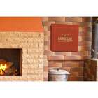 Quadro Churrasco Terra 45x45cm