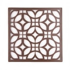 Quadro Círculos Estrelados - Preto