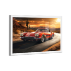 Quadro Clássico Vermelho -- Br Artes