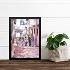 Quadro Clube Da Esquina - Integrantes 24x18cm Moldura Branca