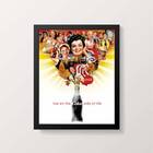 Quadro Coca-cola Garrafa E Mulheres 33x24cm - Com Vidro Moldu