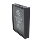 Quadro Cofre Em Mdf - Para Minha Festa (preto) 24x19cm