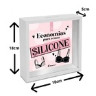 Quadro Cofre Meu Silicone Brasfoot 10343