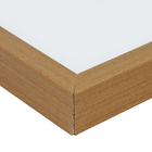 Quadro Cogumelos Bege com Vidro 30x40 Arte Própria