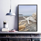 Quadro Coleção Praia Soft - Estrela Do Mar 45x34cm Moldura:ma