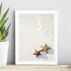 Quadro Coleção Praia Soft - Estrelas Do Mar 24x18cm Moldura:m